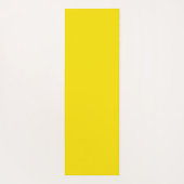 Zitronen Gelb Yogamatte (Rückseite)