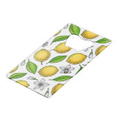 Zitronen Geldbeutel Flaschenöffner (Rückseite Schrägansicht)