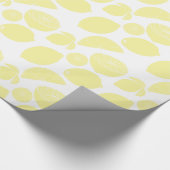 Zitronen Geschenkpapier (Ecke)