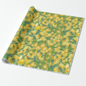 Zitronen Geschenkpapier (Ungerollt)