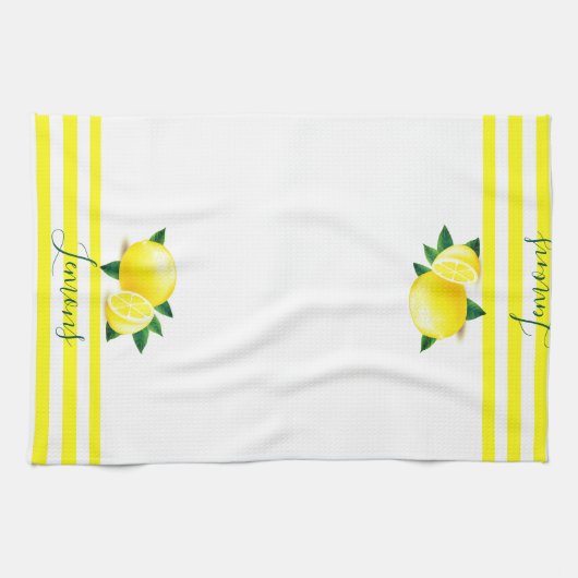 Zitronen Geschirrtuch (Horizontal)