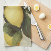 Zitronen-Geschirrtuch Handtuch (Viertel Falte)