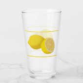 Zitronen Glas (Rückseite)