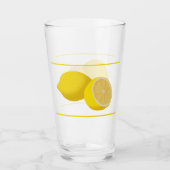 Zitronen Glas (Vorderseite)