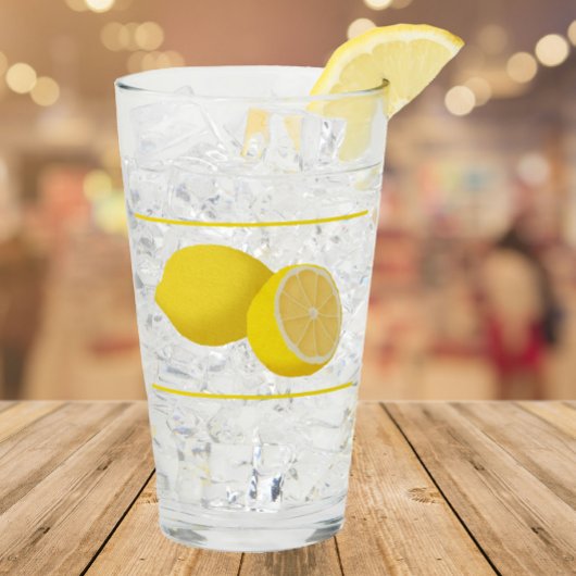 Zitronen Glas