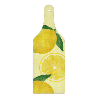 Zitronen-Glas-Schneidbrett-Paddel Schneidebrett