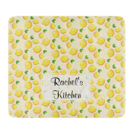 Zitronen-Glasschneiden-Brett - kundengerecht Schneidebrett