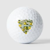 Zitronen Golfball (Vorderseite)
