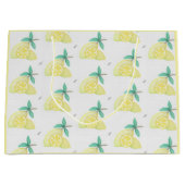 Zitronen Große Geschenktüte (Vorderseite)