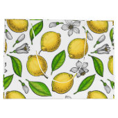 Zitronen Große Geschenktüte (Rückseite)