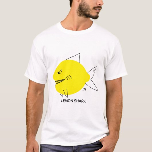 Zitronen-Haifisch T-Shirt (Vorderseite)