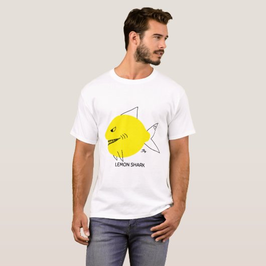 Zitronen-Haifisch T-Shirt (Vorne ganz)