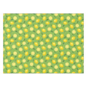 Zitronen-Hintergrund-Muster Tischdecke (Vorderseite (Horizontal))
