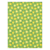 Zitronen-Hintergrund-Muster Tischdecke (Vorderseite)