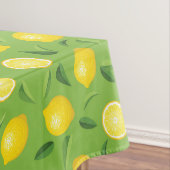 Zitronen-Hintergrund-Muster Tischdecke (Beispiel)