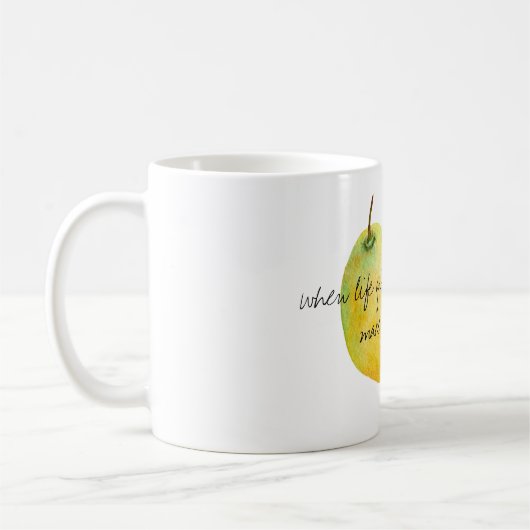 Zitronen Kaffeetasse (Links)