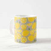 Zitronen Kaffeetasse (Vorderseite Links)
