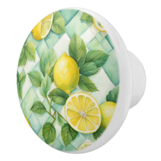 Zitronen Keramikknauf (Rechts)