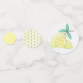 Zitronen Konfetti (Rückseiten)