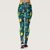 Zitronen Leggings (Rückseite)