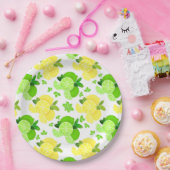 Zitronen Limon| Zitrone Limone Scheiben Zitrusfrüc Pappteller (Party)