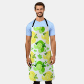 Zitronen Limon| Zitrone Limone Scheiben Zitrusfrüc Schürze (Getragen)