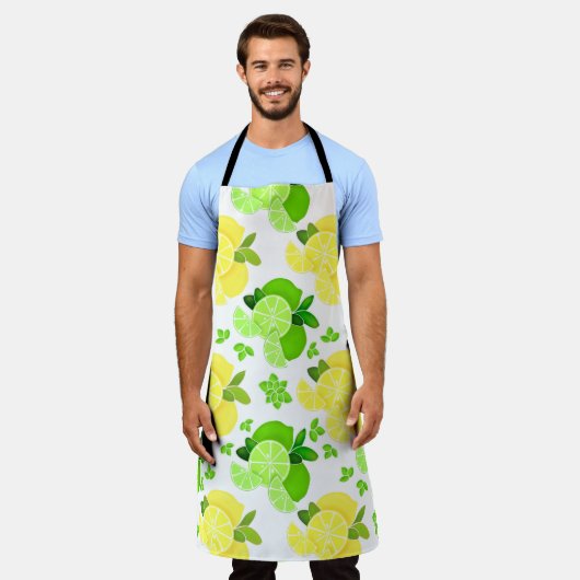 Zitronen Limon| Zitrone Limone Scheiben Zitrusfrüc Schürze (Getragen)