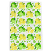 Zitronen Limon| Zitronen Limone Scheiben Sonnige Z Mittlere Geschenktüte (Vorderseite)