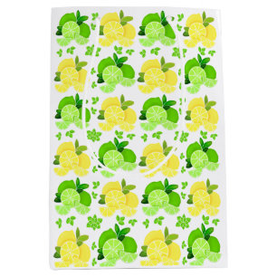 Zitronen Limon Zitronen Limone Scheiben Sonnige Z Mittlere Geschenktüte