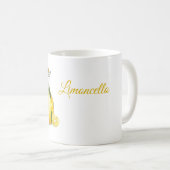 Zitronen Limoncello Getränk Kaffeetasse (VorderseiteRechts)