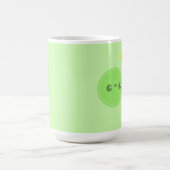 Zitronen-Limone Herz Kawaii Tasse (Mittel)