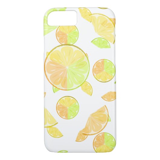 Zitronen Limone Orangenscheiben Zitrusfruchtart Case-Mate iPhone Hülle (Rückseite)