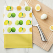 Zitronen-, Limone und Orangeküche Dishtowel Küchentuch (Viertel Falte)