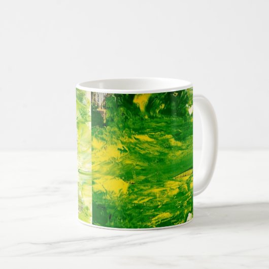 Zitronen-Limone Verabredungs-Tasse Kaffeetasse (VorderseiteRechts)