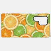 Zitronen, Limonen und Orangen Samsung Galaxy Hülle (Rückseite (Horizontal))