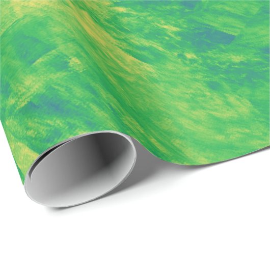 Zitronen-Limoner Marmor Geschenkpapier (Rolleneckpunkt)