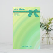 Zitronen-Limones Briefpapier, niedlich für Kinder, Briefpapier (Stehend Vorderseite)