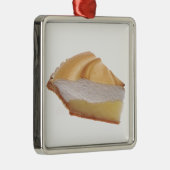 Zitronen-Meringe-Torte Ornament Aus Metall (Rechts)