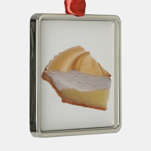 Zitronen-Meringe-Torte Ornament Aus Metall (Rechts)
