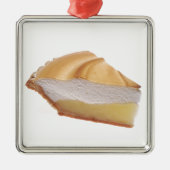 Zitronen-Meringe-Torte Ornament Aus Metall (Vorne)