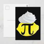 Zitronen-Meringue-Pi Postkarte (Vorne/Hinten)