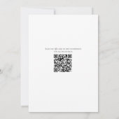 Zitronen Mittelmeer QR-Code Hochzeit Termin vormer Save The Date (Rückseite)