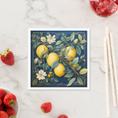 Zitronen Mittelmeer Sommerzitrus Serviette (Beispiel)