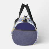 Zitronen-Mittelmeer-Zitrusmuster  Duffle Bag (Rechts)