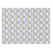 Zitronen-Mittelmeer-Zitrusmuster Tischdecke (Vorderseite (Horizontal))