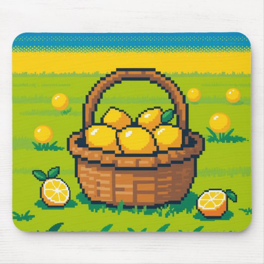 Zitronen Mousepad (Vorne)