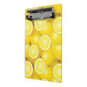 Zitronen-Muster 2 Mini Klemmbrett (Gewinkelt2)