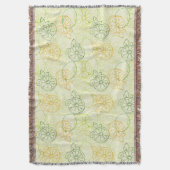 Zitronen-Muster Decke (Vorderseite Vertikal)