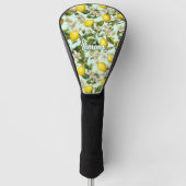 Zitronen Muster Golf Headcover (Vorderseite)