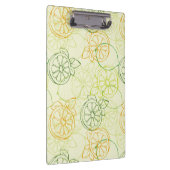 Zitronen-Muster Klemmbrett (Rechts)